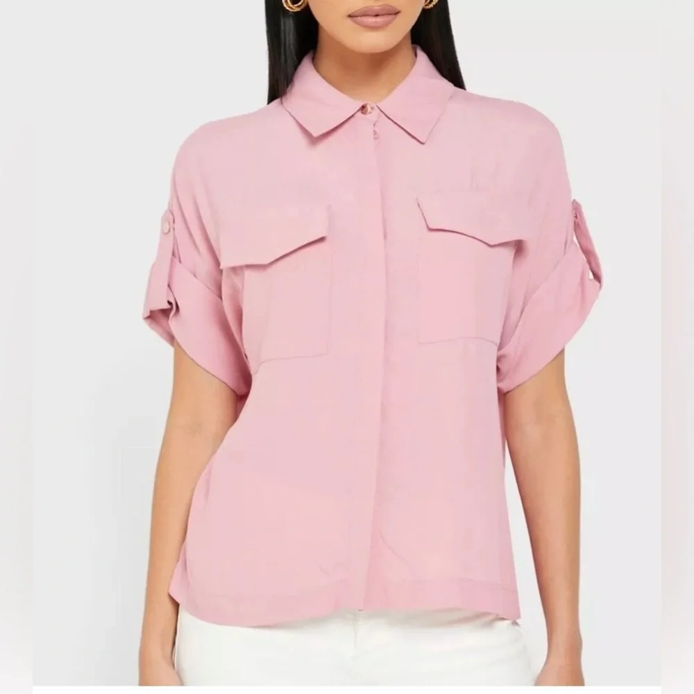 Ted Baker London Niciia Pocket Detail Shirt - Picture 1 of 7